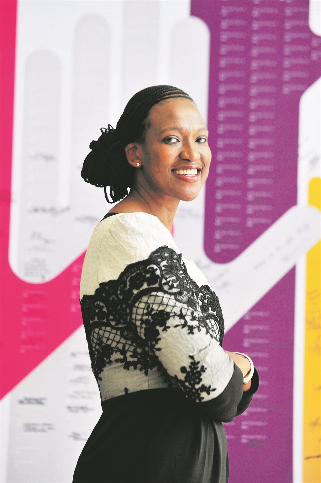 Mpumi Zikalala is the deputy CEO of De Beers Consolidated Mines. Picture: Leon Sadiki