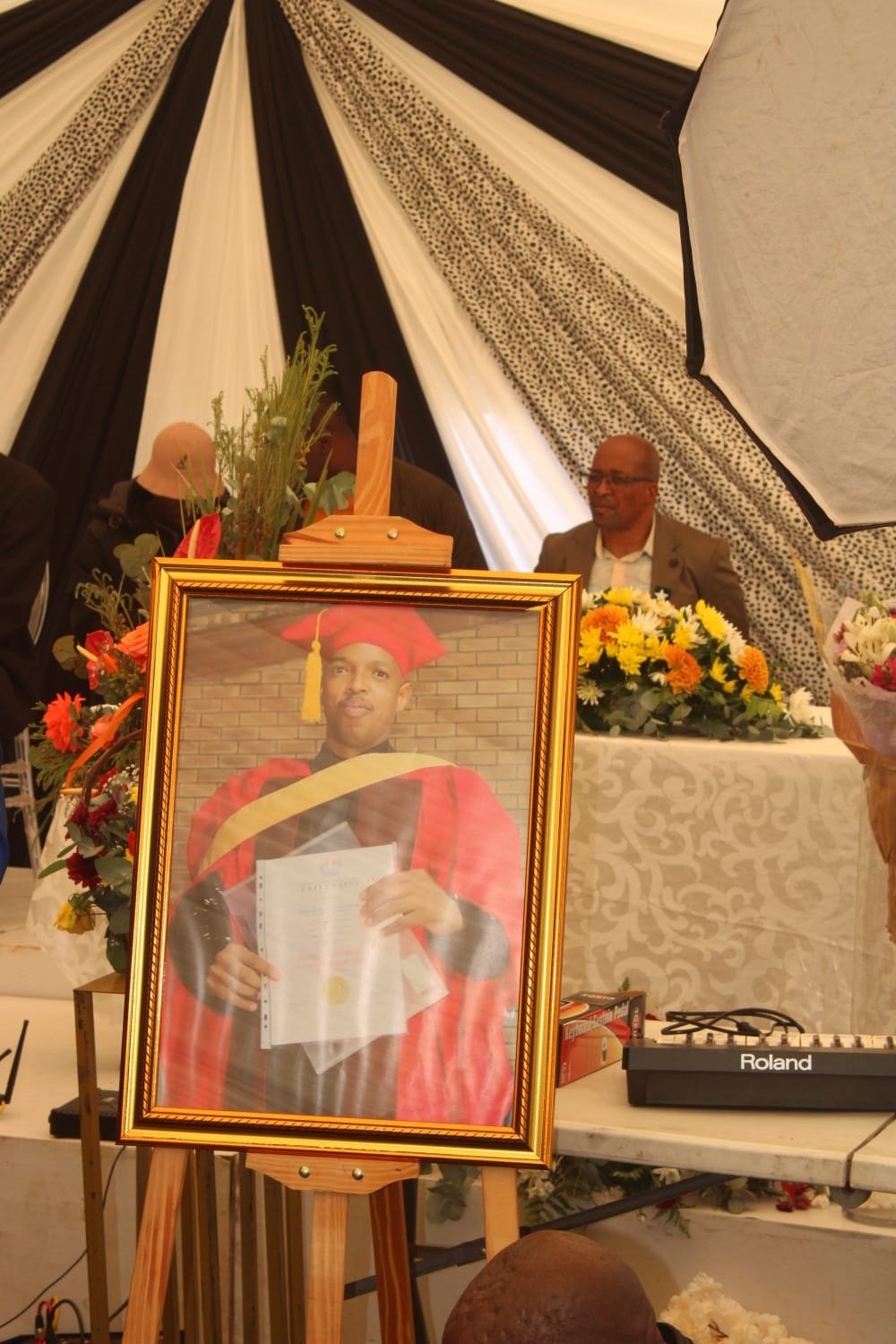 The funeral service of the late Dr Kenny Makweng. Photos by Phuti Mathobela.