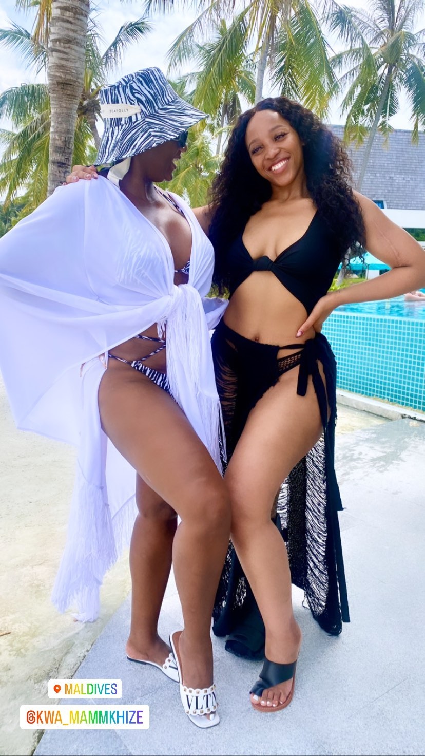 Royal AM owner Ma Mkhize and her daughter Sbahle Mpisane.