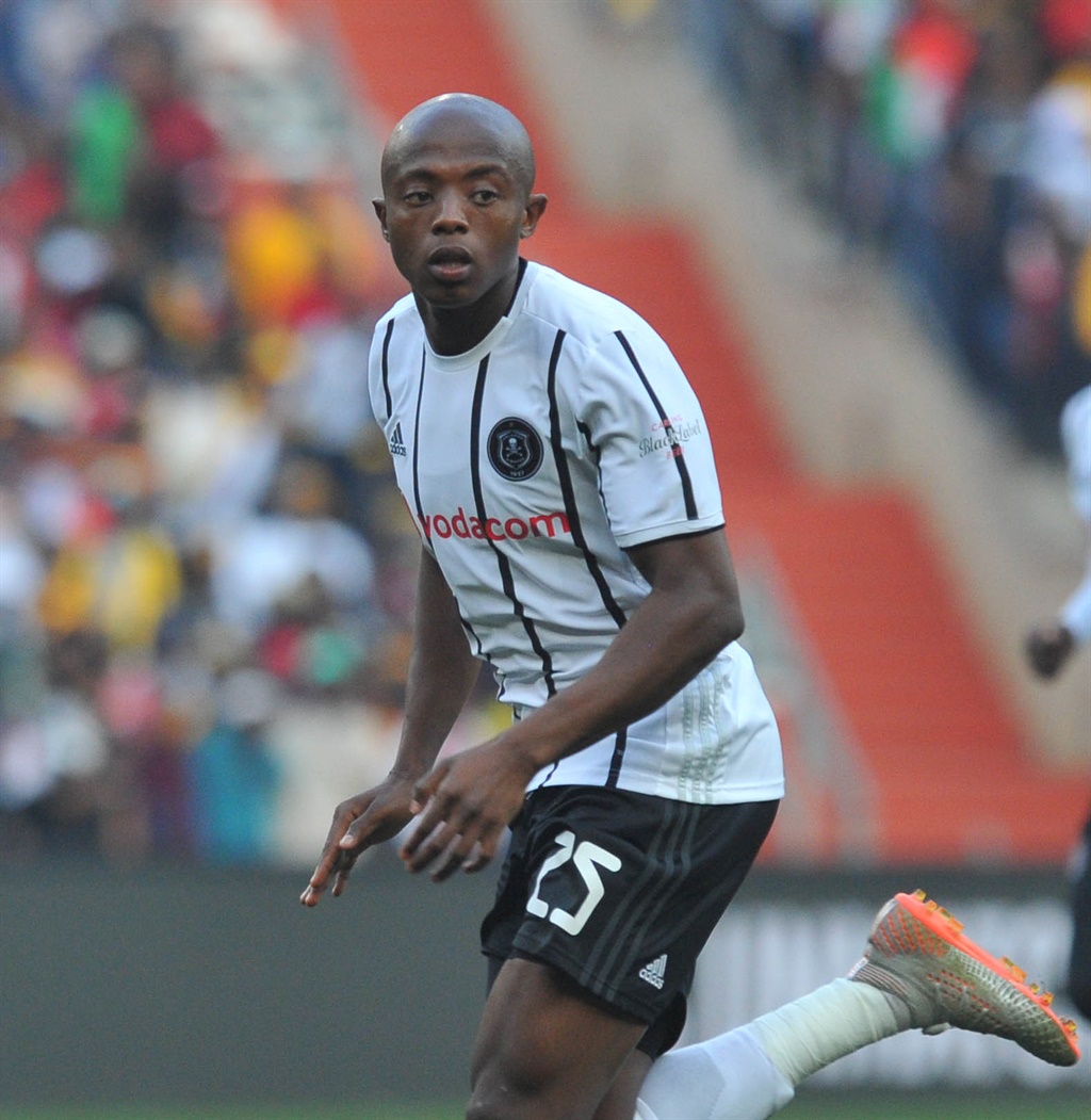Zakhele Lepasa of Orlando Pirates  during the Carling Black Label Cup Match between Kaizer Chiefs and Orlando Pirates  on the 27 July 