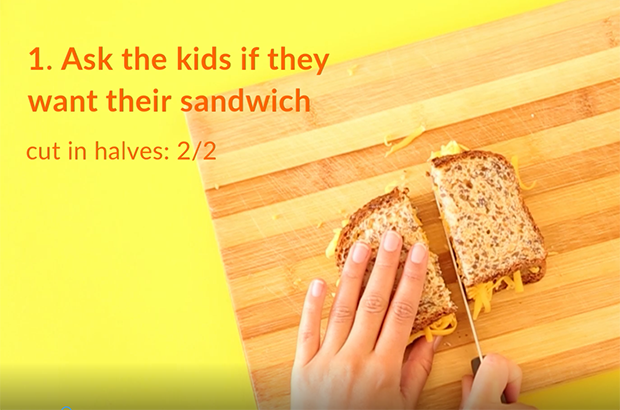 Bringing fractions into your day-to-day with the kids is a simple way of helping them understand the basics. And you can begin by simply asking them if they'd like their sandwich cut into halves or quarters.