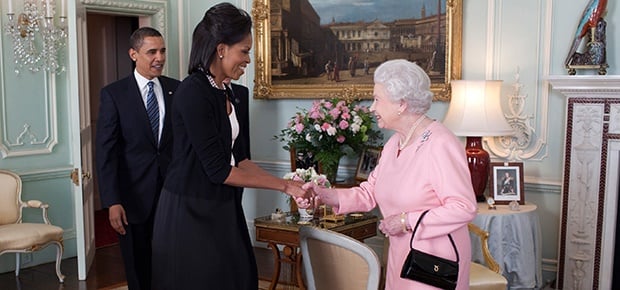 Michelle Obama and Queen Elizabeth (Photo: Getty Images)