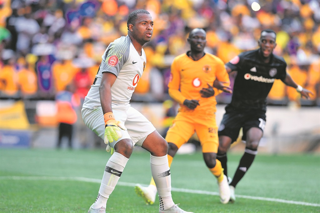 STAR TURN Kaizer Chiefs goalkeeper Itumeleng Khune will play in Saturday’s sold-out Soweto derby in Durban. Picture: Lefty Shivambu / Gallo Images