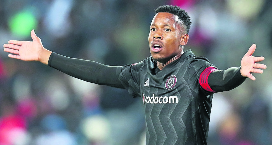 Orlando Pirates captain Happy Jele has promised the club’s supporters that the team’s defence will come out better when the league programme resumes this week.  Picture: Muzi Ntombela / BackpagePix