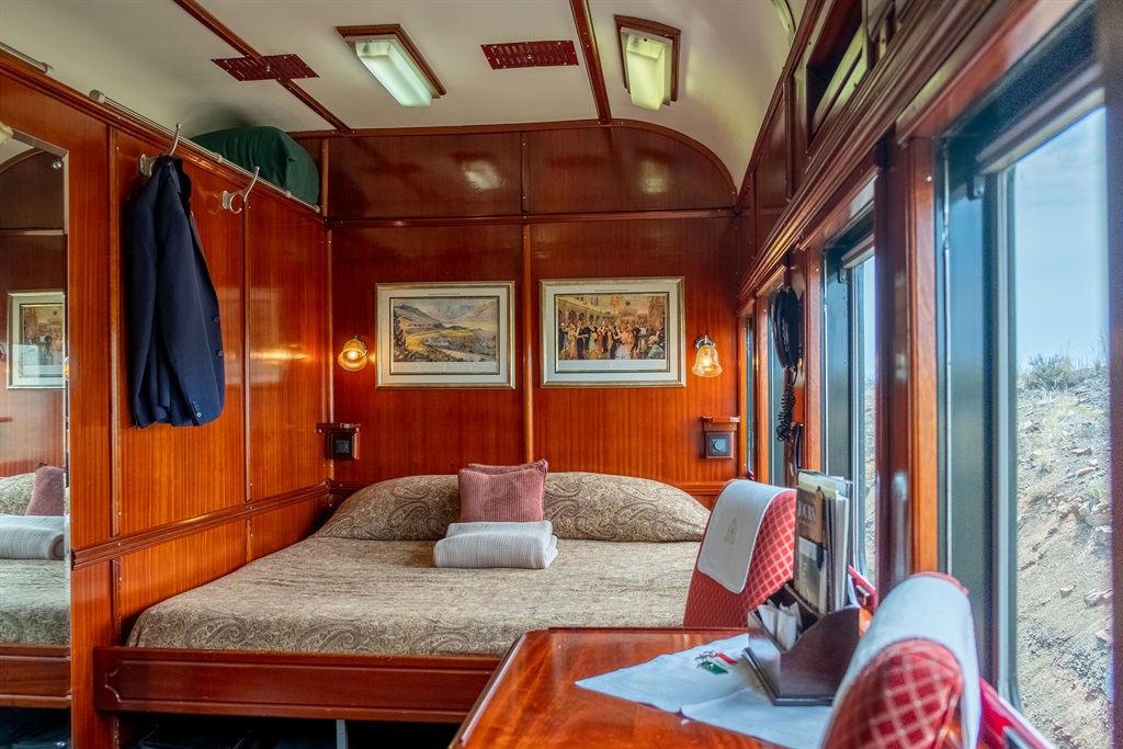 deluxe suite on a luxury train