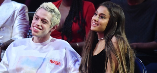 Pete Davidson and Ariana Grande. (Getty images/Gallo images)