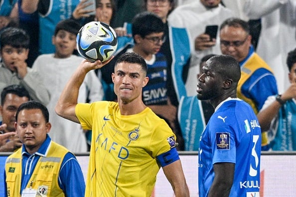 Cristiano Ronaldo was sent off in Al Nassr's Saudi Super Cup defeat to Al Hilal after he seemingly elbowed an opponent in the chest. 