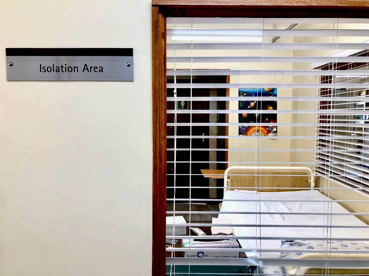 The isolation area at DTTCs BCH PK Unit. Picture: Kathryn Cleary