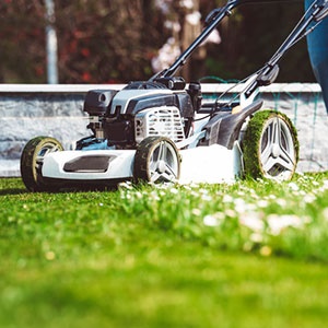 New study shows that 85% of lawn mower injuries were to men.
