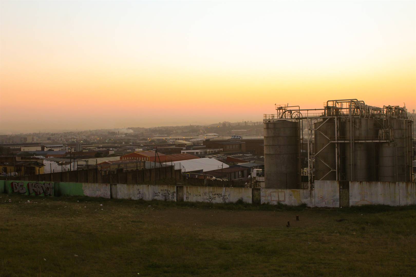 Communities in the South Durban Basin living close to petrochemical industries complain that they cannot breathe due to polluted air from the refineries.Picture: Sandile Duma/Spotlight