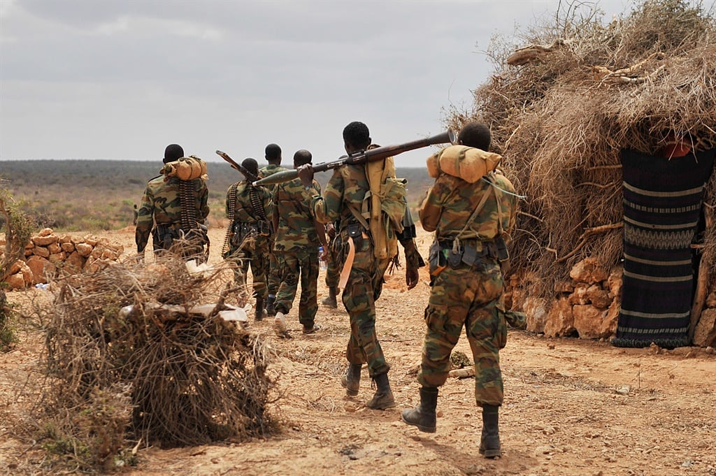 Al-Shabaab fighters. File: AFP
