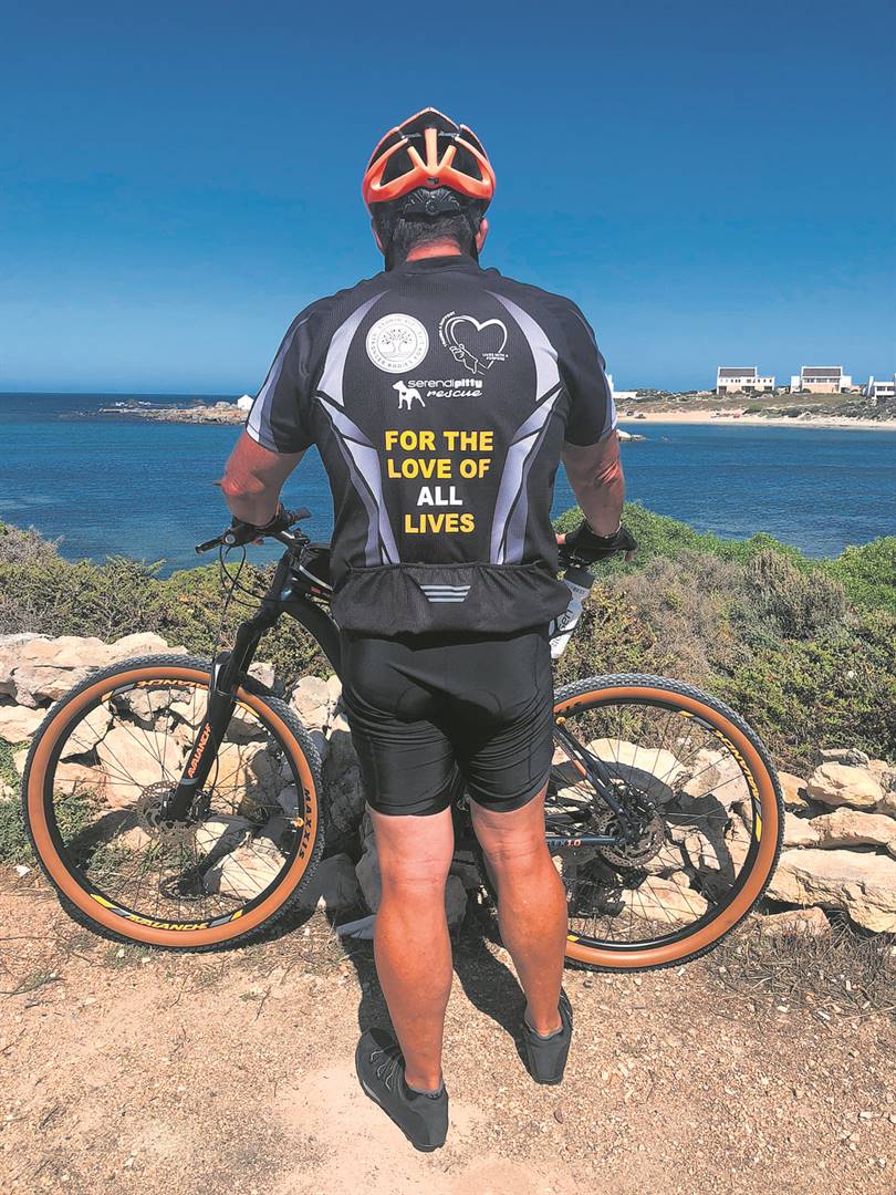 Vernon McIntosh will be cycling from Langebaan to Durban for a good cause. 