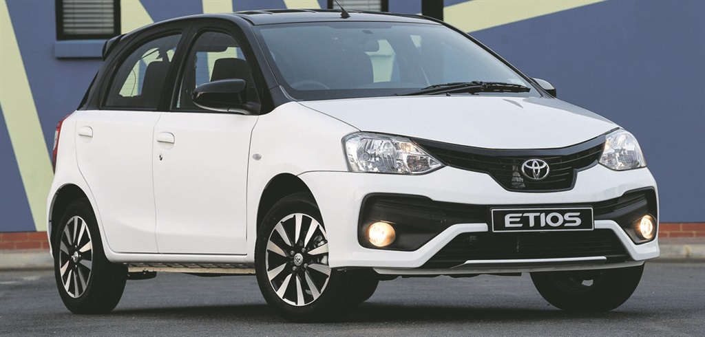 The Toyota Etios holds on to fourth place.
