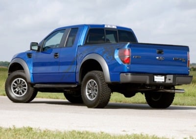 The Hennessey performance VelocitiRaptor. Looks like a bakkie. Goes like a supercar.