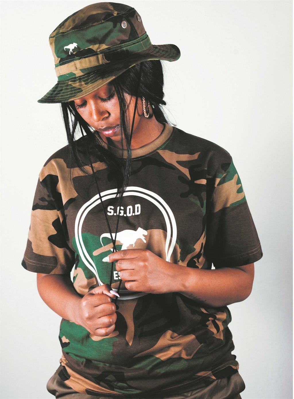 The camo connection This range is chic and simple  Pictures: Itumeleng Galane