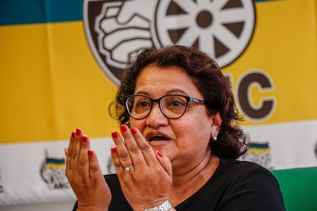 Jessie Duarte, deputy secretary general of the ANC. Photo: Adrian de Kock