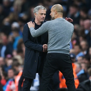 Jose Mourinho and Pep Guardiola (Getty Images)