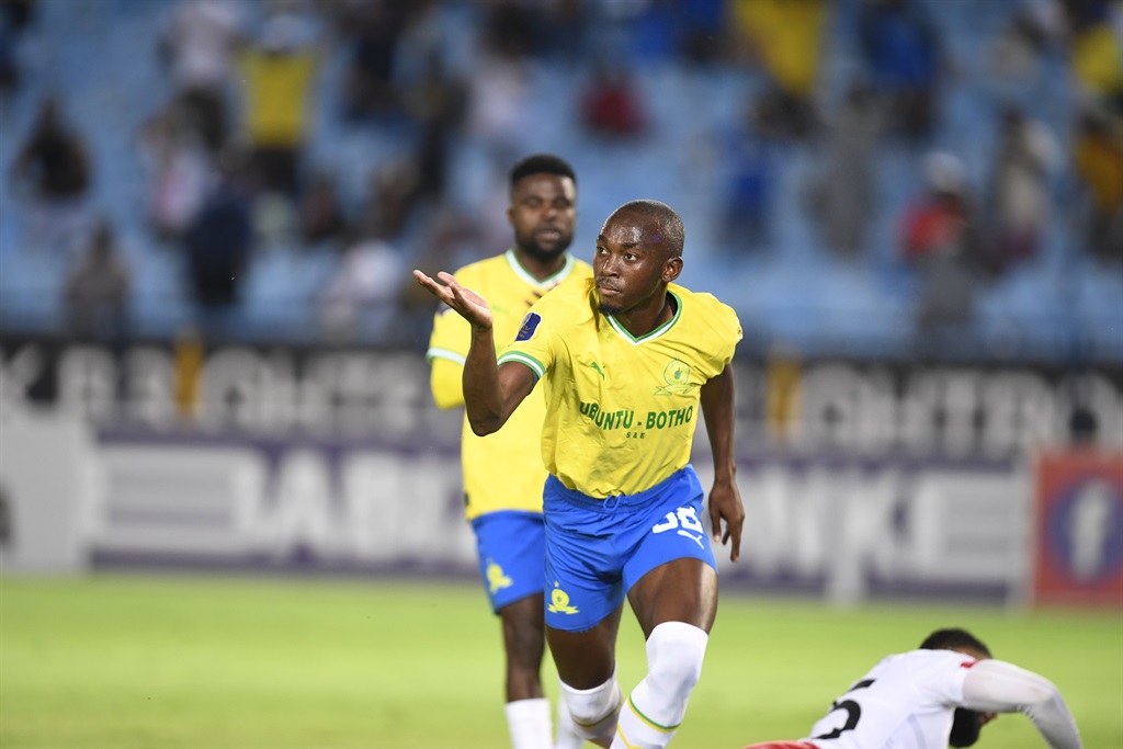 Peter Shalulile is back scoring goals for Mamelodi