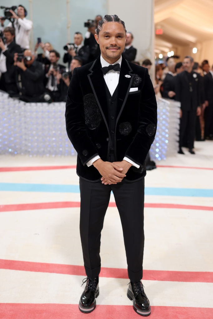 PHOTOS Trevor Noah shows off 'a line of beauty' at the Met Gala Life