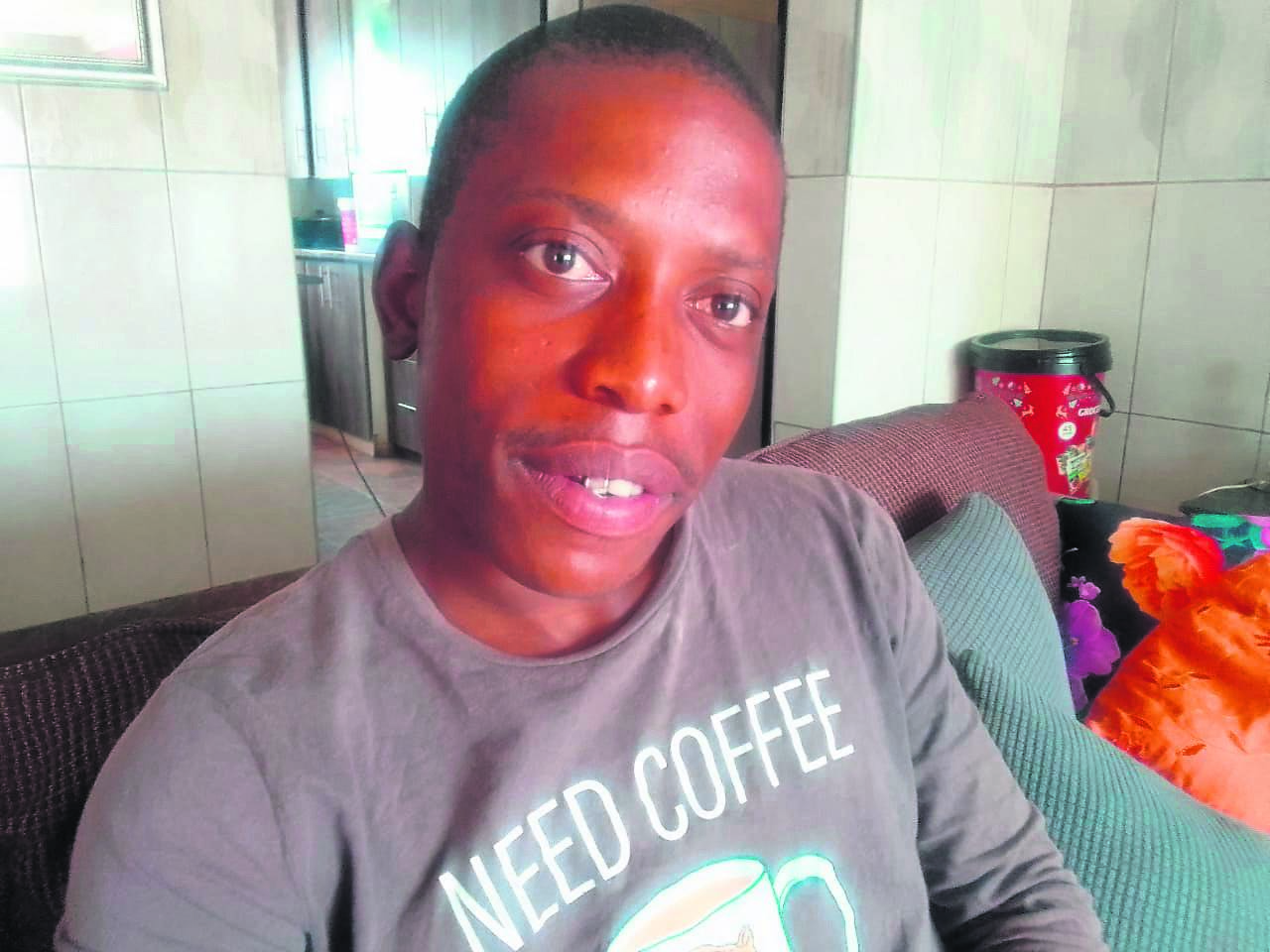 Former drug addict Tshegofatso Mahlangu from Hammanskraal in Tshwane is writing a book to show people that there is always time to turn back and do the right thing. ­              Photo by Raymond Morare