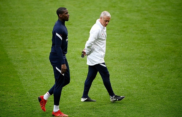 France boss Didier Deschamps has commented on Paul Pogba's doping ban.