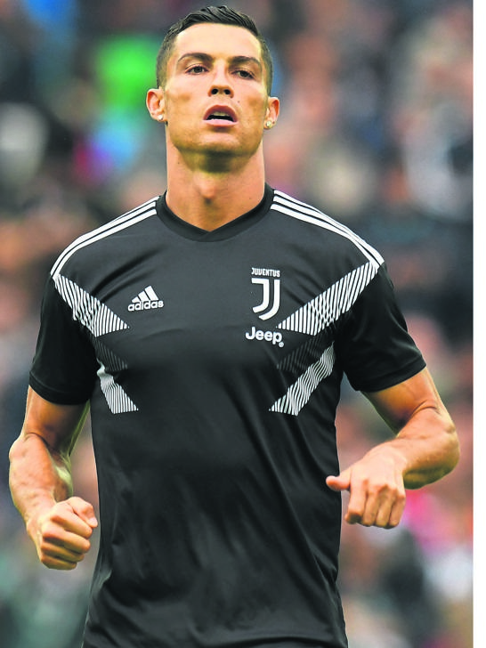 Cristiano Ronaldo is fighting back in a bid to clear his name.Photo byGetty Images 