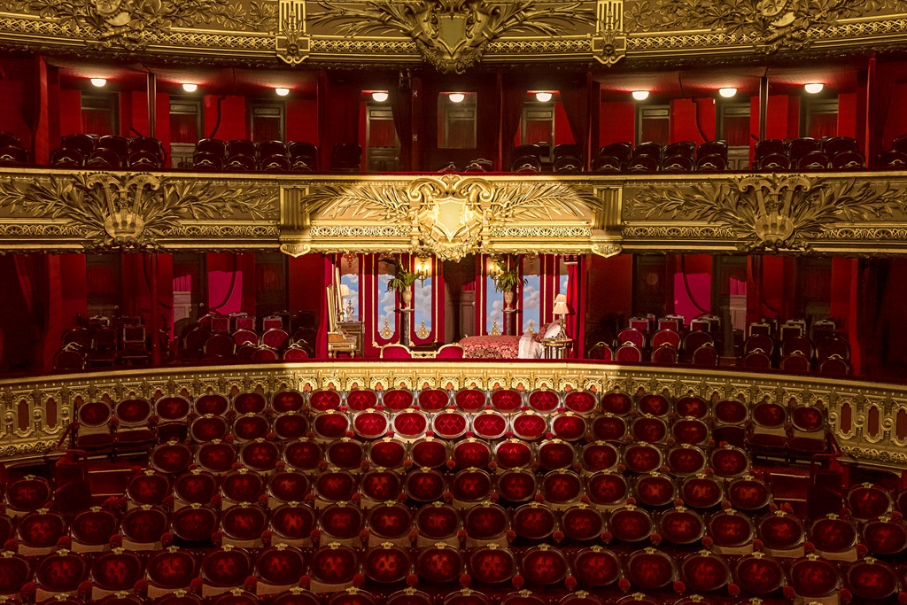 The Palais Garnier theatre.