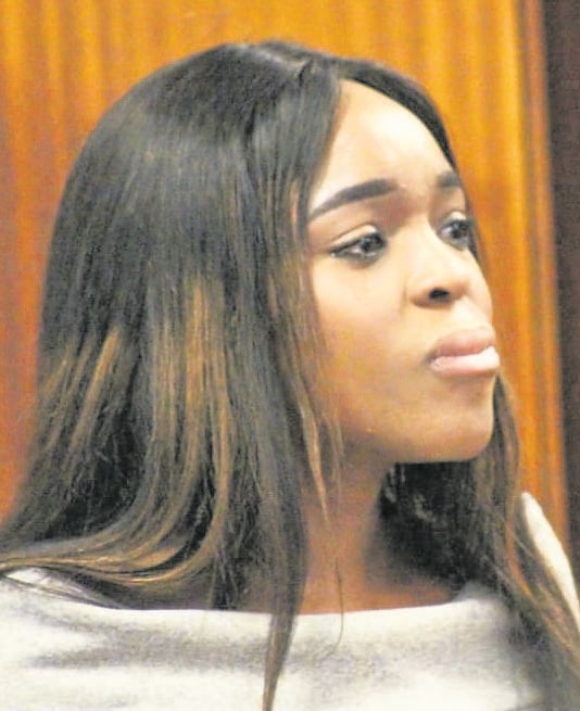 DISTRESSED Cheryl Zondi broke down while giving evidence on the stand.