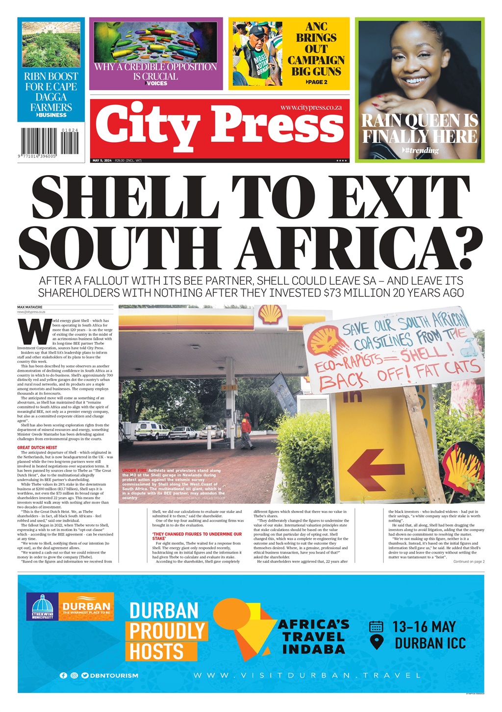 What's in City Press 5,May 2024