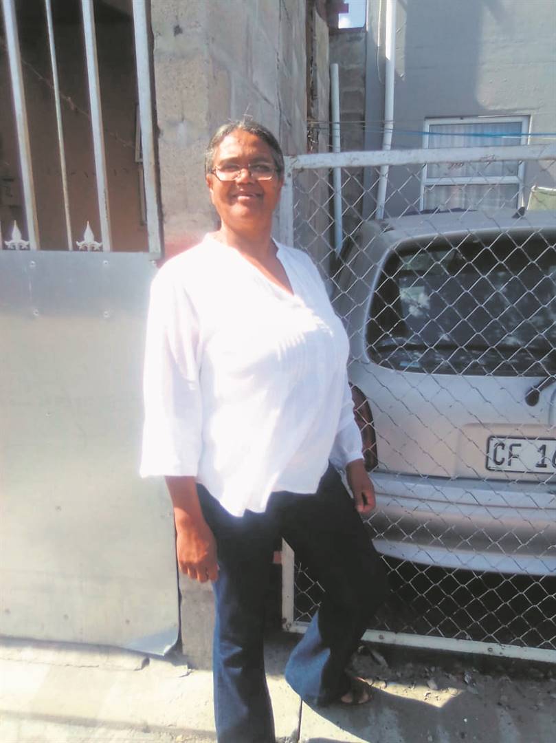 Gail Conrad (61) from Hanover Park who is contemplating studying further with a NSFAS bursary. 