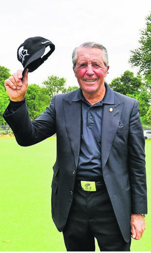 BLACK KNIGHT Gary Player will be at Sun City next weekend. Picture: Lucky Morajane