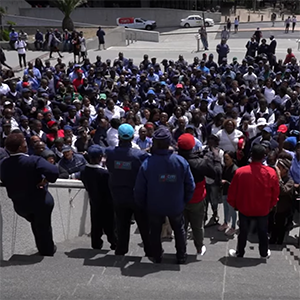 Striking MyCiti bus drivers entered their second day of a 'wildcat' strike on Tuesday, October 16