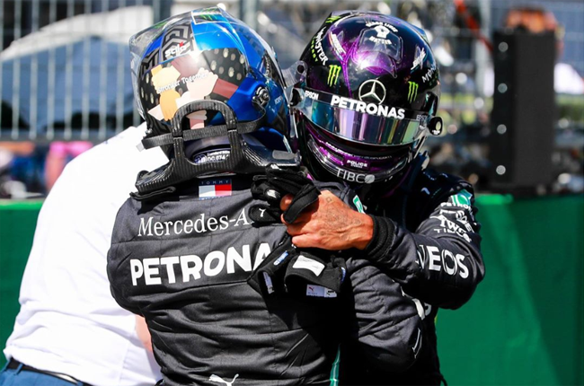 Lewis Hamilton and Valtteri Bottas (Lewis Hamilton / Instagram)
