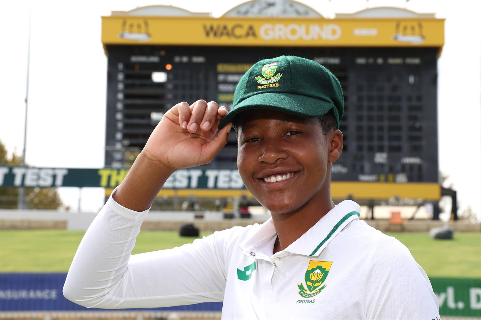 Ayanda Hlubi is one of the rising stars in women's cricket