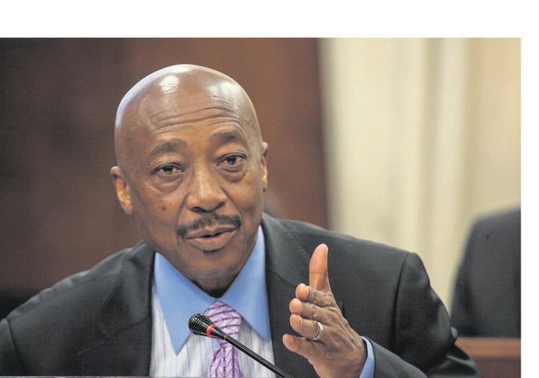 UNDER FIRE Sars commissioner Tom Moyane. Picture: Deon Raath