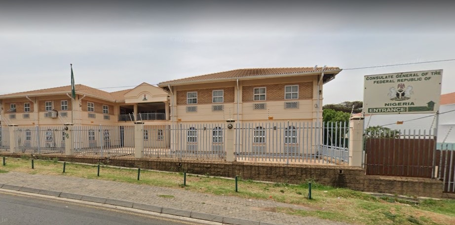 Nigerian consulate in Gauteng.