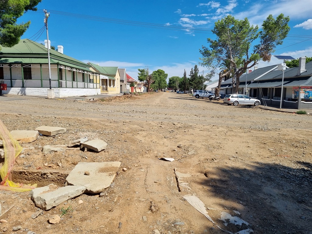 Residents were left with dusty roads, no warning signs of work in progress or of danger.