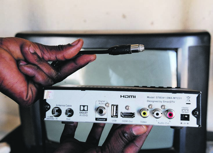 There have been many complaints from the recipients of government-issued set-top boxes, many of which are now useless. Picture: Tebogo Letsie/City Press