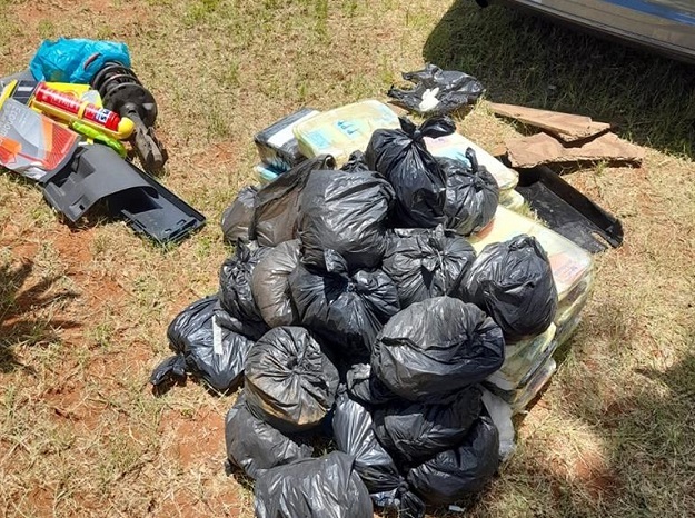 Drugs found in a car in Mpumalanga.