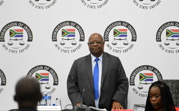 Deputy Chief Justice Raymond Zondo chairs the judicial commission of inquiry into state capture. (Felix Dlangamandla/Gallo Images)