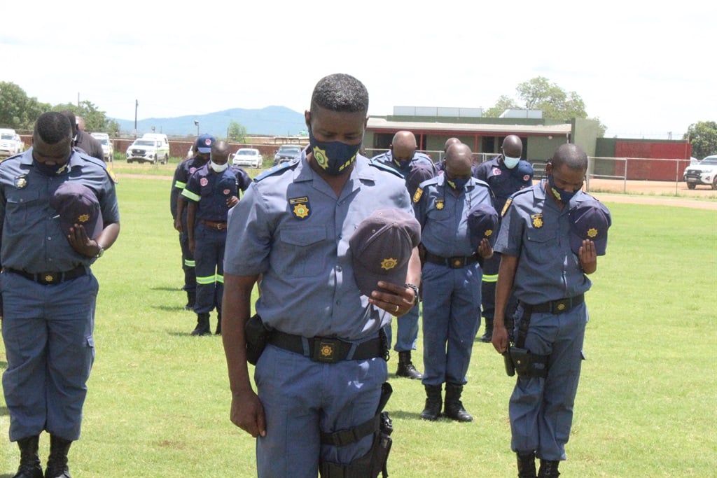 A cop was killed during a shootout with armed robbers in Mpumalanga. 
Photo by Bulelwa Ginindza 
