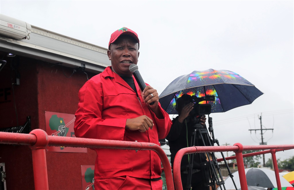 EFF leader Julius Malema, who is looking forward to the 2024 elections. Photo by Tumelo Mofokeng