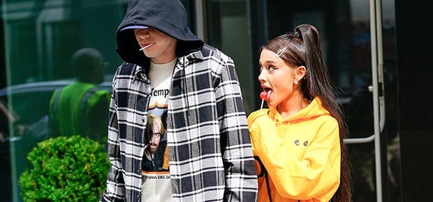 Pete Davidson and Ariana Grande (Photo: Getty Images)