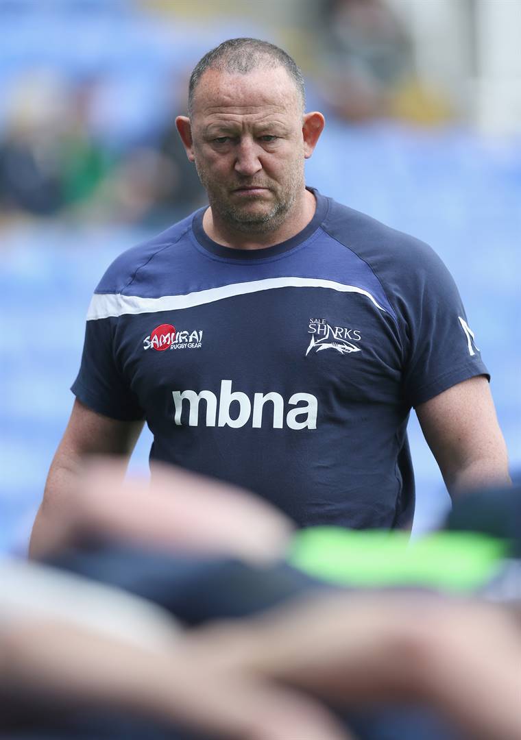 Steve Diamond het uit sy pos as die Engelse klubspan Sale se direkteur van rugby bedank. Foto: Getty Images