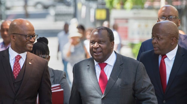 Tito Mboweni, South African Minister of Finance wa