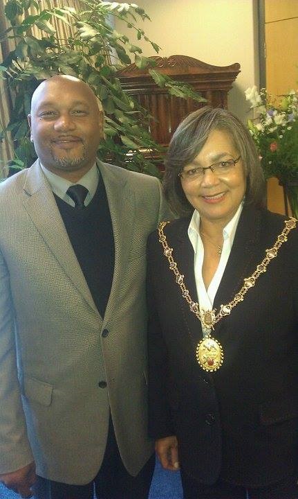 Shaun August and Patricia de Lille