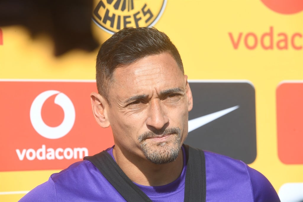 JOHANNESBURG, SOUTH AFRICA - AUGUST 04:  Cole Alexander of Kaizer Chiefs during the Kaizer Chiefs media day at Kaizer Chiefs Village on August 04, 2022 in Johannesburg, South Africa. (Photo by Sydney Seshibedi/Gallo Images)