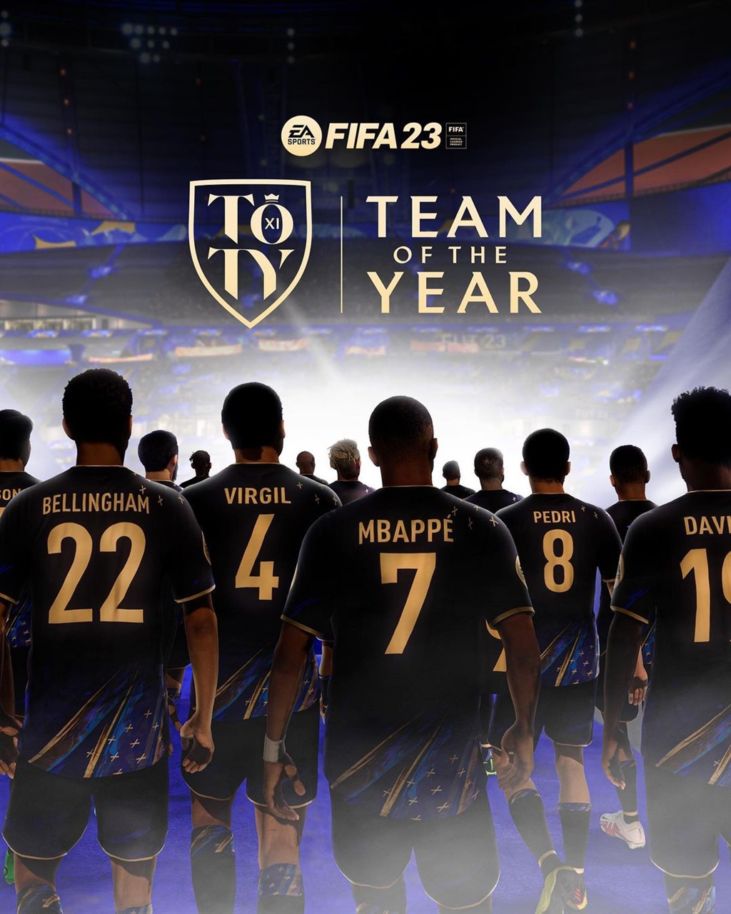 The FIFA 23 Team of the Year has been announced by EA Sports.