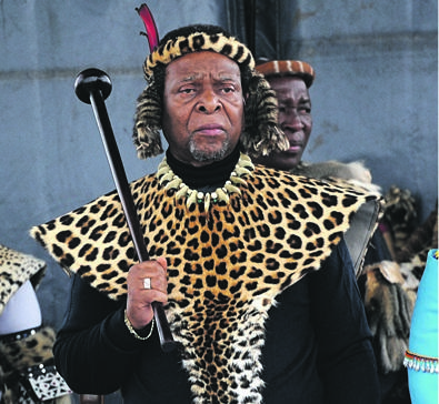 Zulu King Goodwill Zwelithini. Picture: Jabulani Langa