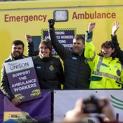 UK ambulance workers strike again as unions call for talks